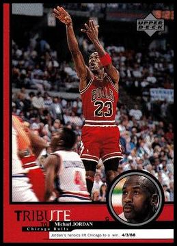 10 Michael Jordan (Chicago wins 4-3-88)